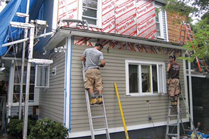 Replacing the siding on my house