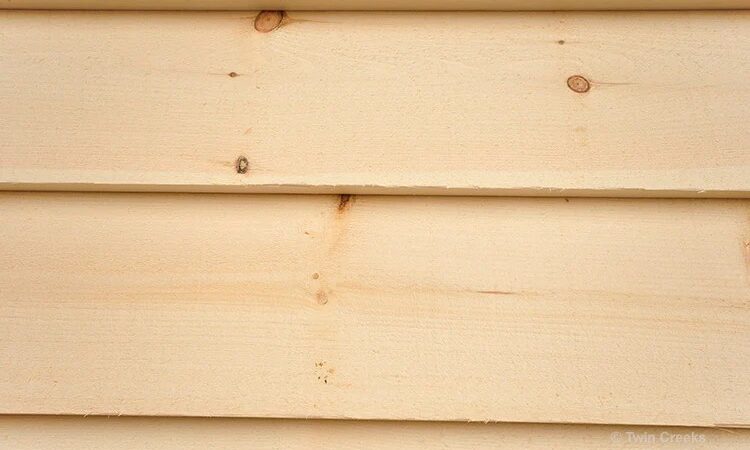 Pine siding bevel