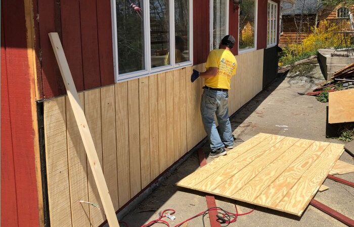 Wood siding replacement near me