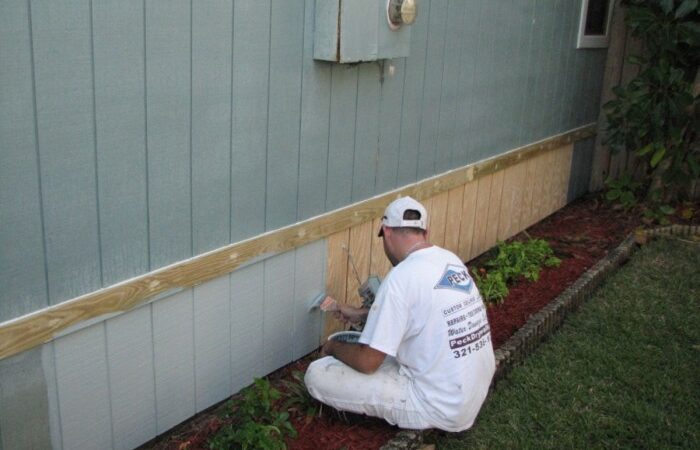 Replacing the siding on my house