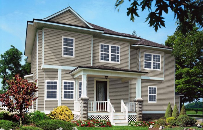 Vinyl siding norandex premium soffit porch character immense add will Norandex metal